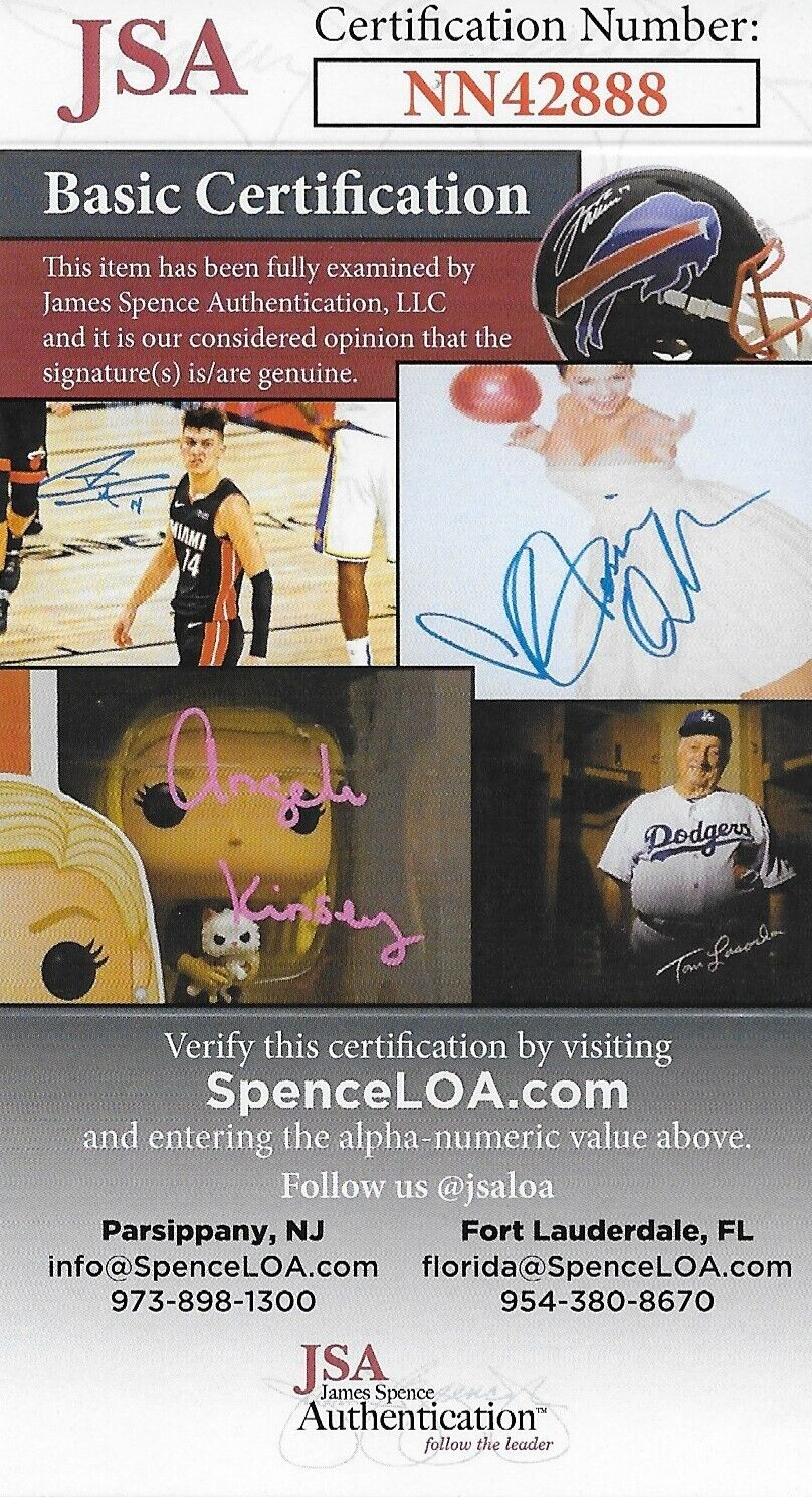 Signed Margaret Kerry Tinker Bell Peter Pan 8x10 Photo 1 with JSA Authentication