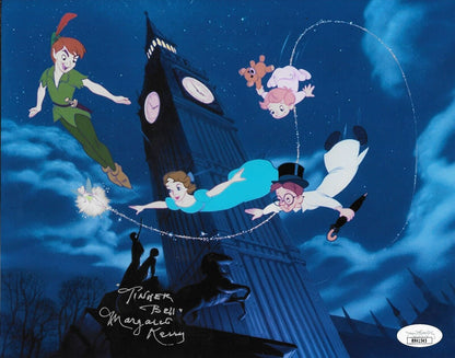 Signed Margaret Kerry Tinker Bell Peter Pan 8x10 Photo 2 with JSA Authentication