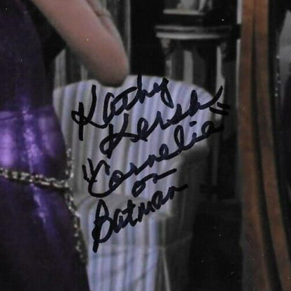 Signed Kathy Kersh Cornelia on Batman Autographed 8x10 Photo #1 Original