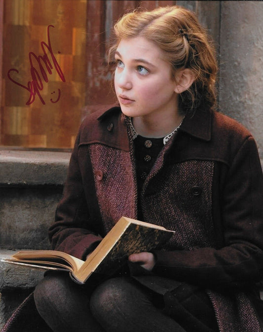 Signed Sophie Nelisse The Book Thief Autographed 8x10 Photo #2 Original