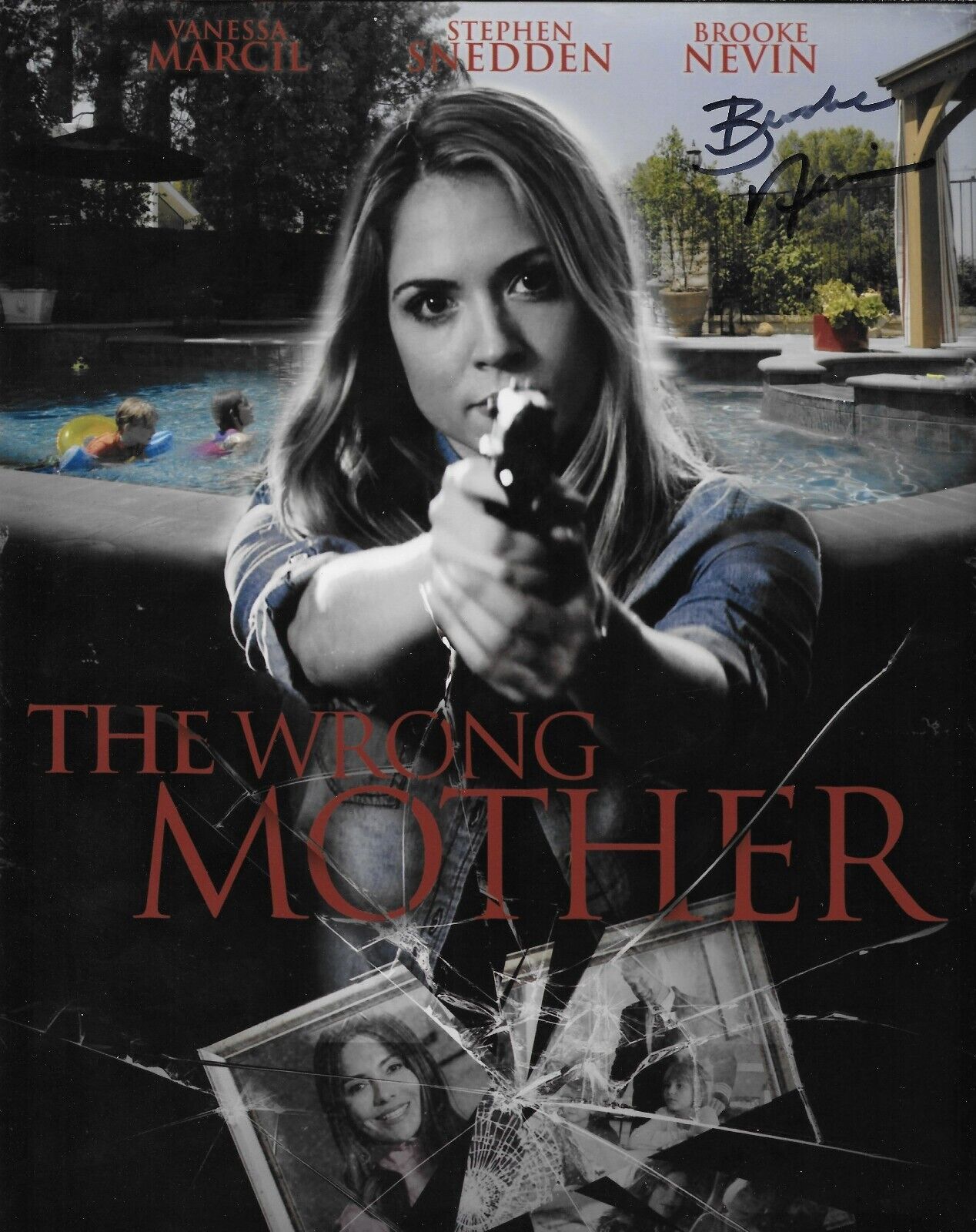 Signed Brooke Nevin The Wrong Mother Autographed 8x10 Photo #1 Original