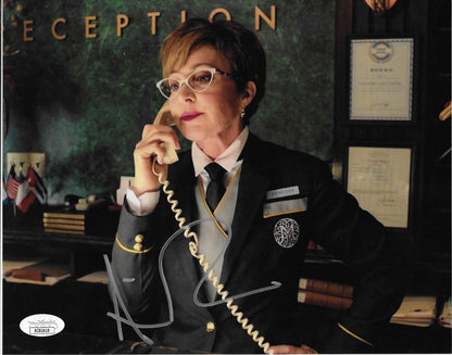 Photo autographiée 8x10 signée Annie Potts Ghostbusters #2 avec authentification JSA