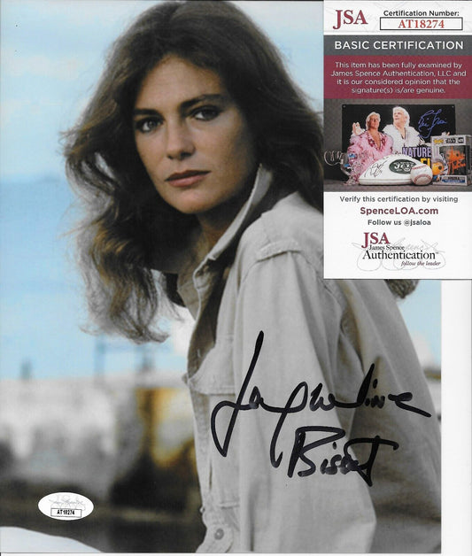 Photo originale autographiée 8x10 signée Jacqueline Bisset n°3 avec authentification JSA