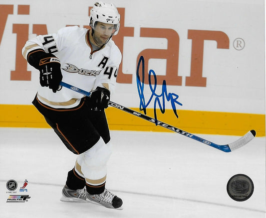 Signed Rob Niedermayer Anaheim Ducks Autographed 8x10 Photo #1 Original