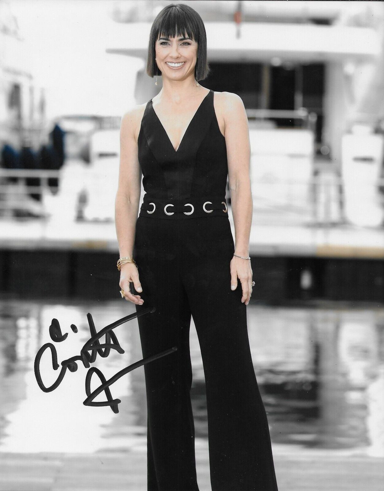 Photo 8x10 signée Constance Zimmer, star de la télévision et du cinéma, n°2, originale