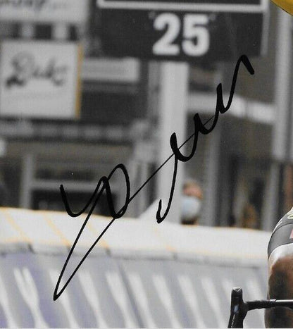 Autographed Cycling Wout Van Aert Jumbo Visma 8x10 Photo #1 Original with JSA