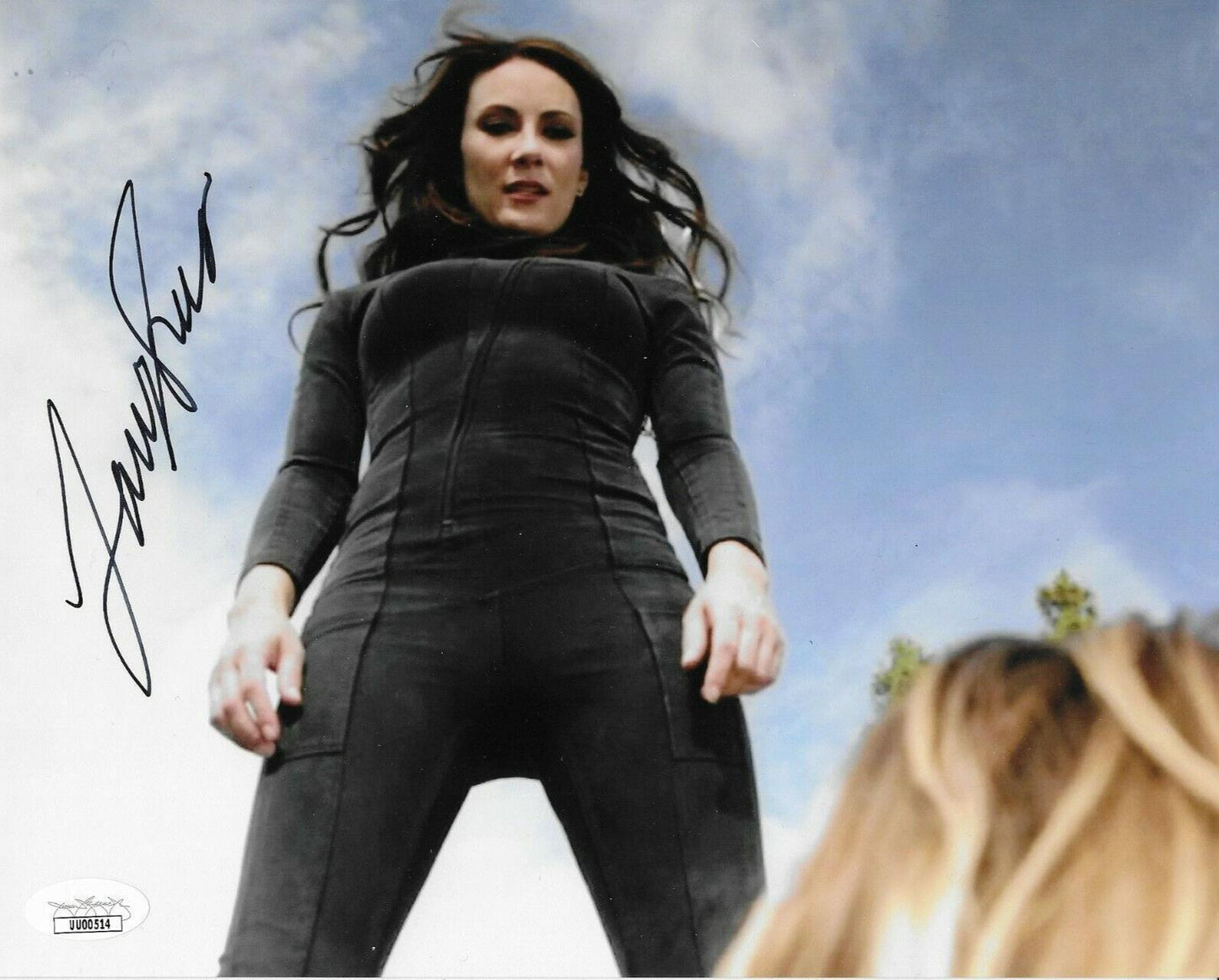 Photo 8x10 autographiée de Supergirl n°1 signée par Laura Benanti avec authentification JSA
