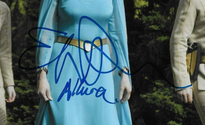 Photo dédicacée Smallville 8x10 signée Erica Durance #1 Original