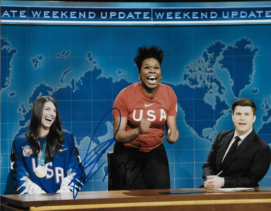 Signed Leslie Jones Autographed Saturday Night Live 8x10 Photo #1 Original