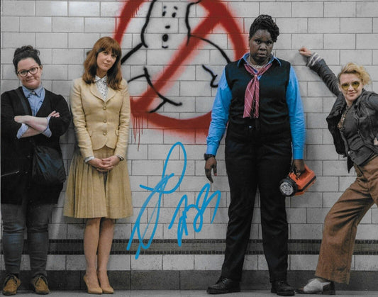 Signed Leslie Jones Autographed Ghostbusters 8x10 Photo #2 Original