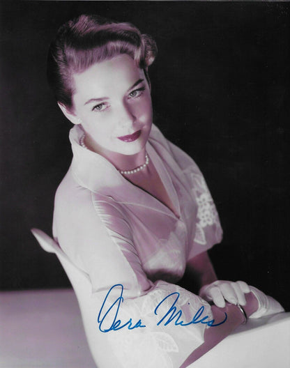 Signed Vera Miles Autographed 8x10 Photo #3 Original
