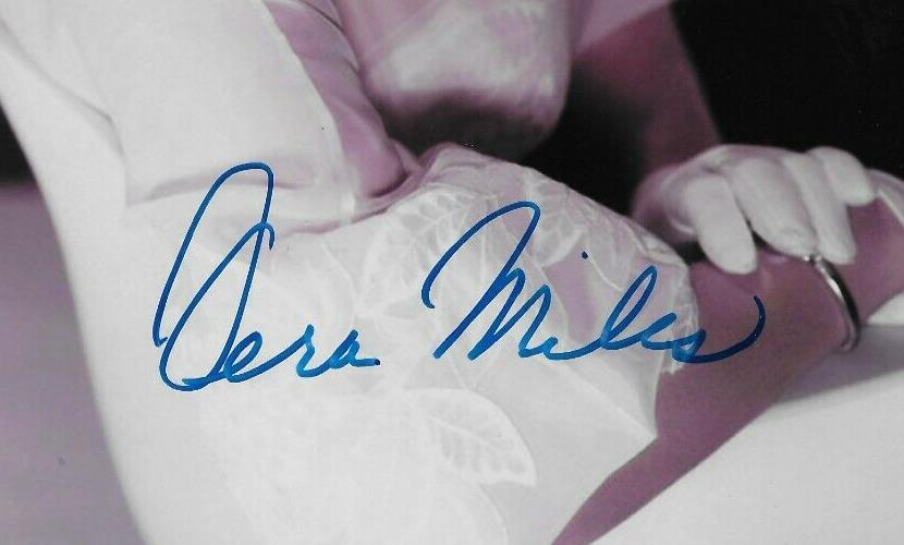 Signed Vera Miles Autographed 8x10 Photo #3 Original