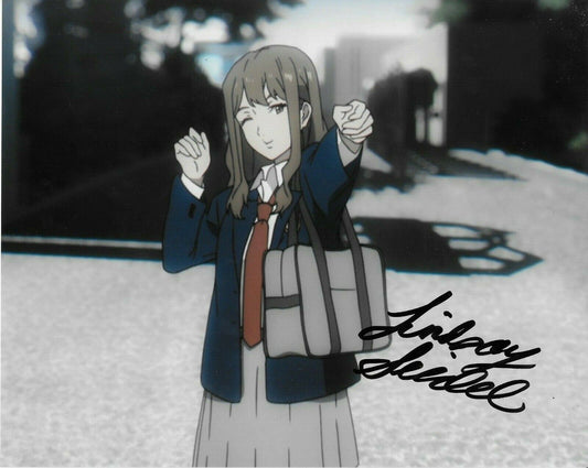 Signed Lindsay Seidel Voice Actress My Hero Academia 8x10 Photo #1 Original