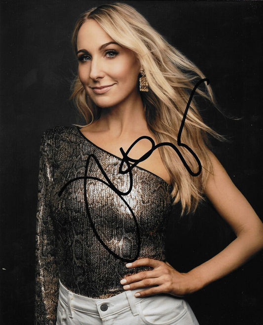 Photo autographiée 8x10 de la comédienne Nikki Glaser n°4 originale