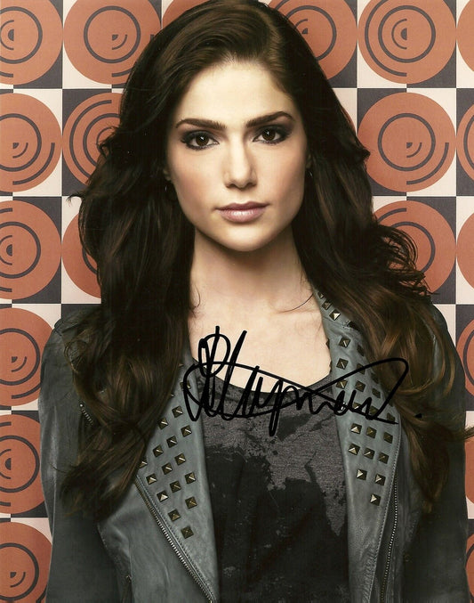 Photo autographiée 8x10 de Janet Montgomery Entourage Made in Jersey #3