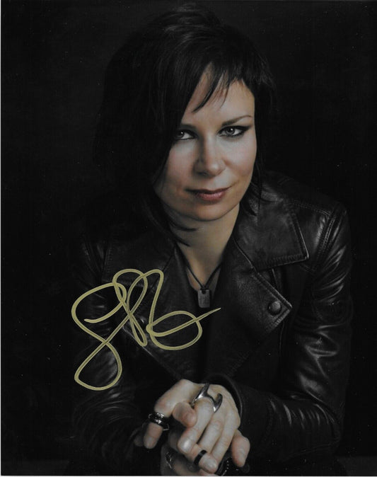 Photo 8x10 autographiée de la série télévisée 24 signée Mary Lynn Rajskub #5 Original