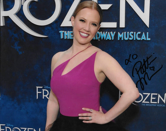 Signé Patti Murin Actrice de Broadway Frozen TV Chicago Med 8x10 Photo #1 Original