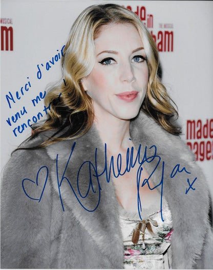 Signée Katherine Ryan Actrice Comédienne BBC Cheveux 8x10 Photo #2 Original