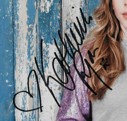 Signed Katherine Ryan Actress Comedian  BBC Hair 8x10 Photo #1 Original
