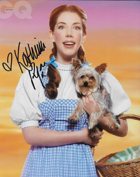Signée Katherine Ryan Actrice Comédienne BBC Cheveux 8x10 Photo #4 Original