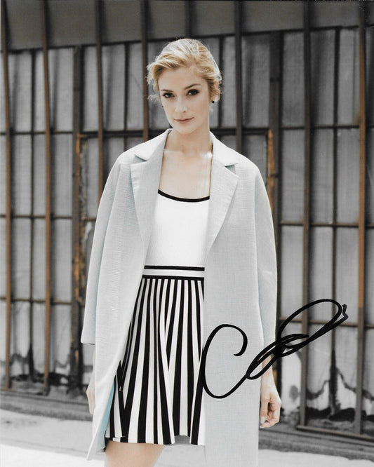 Photo 8x10 autographiée de Caitlin Fitzgerald Masters of Sex #3 Original