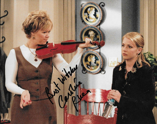 Photo 8x10 signée Caroline Rhea Sabrina l'apprentie sorcière autographiée 6 Original