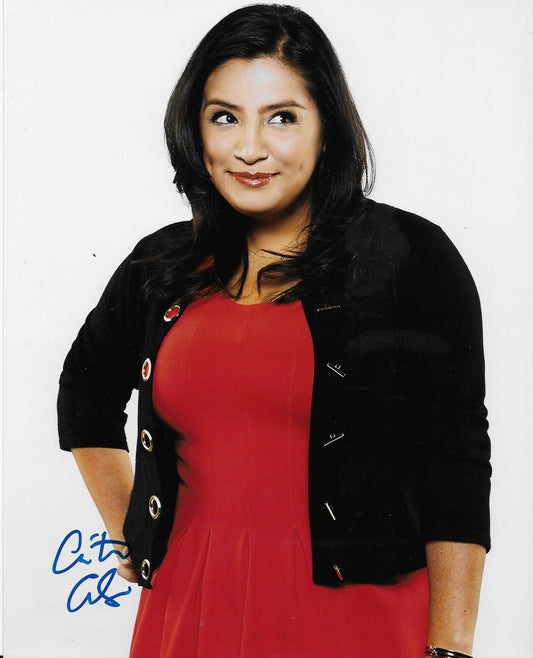 Photo 8x10 signée Cristela Alonzo, comédienne et actrice, n°1, originale