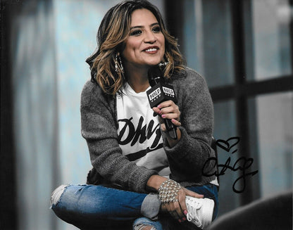 Photo 8x10 signée Cristela Alonzo comédienne actrice autographiée n°3 originale