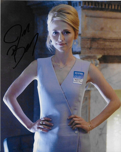 Photo 8x10 autographiée signée Johanna Braddy Quantico Unreal #1 Original