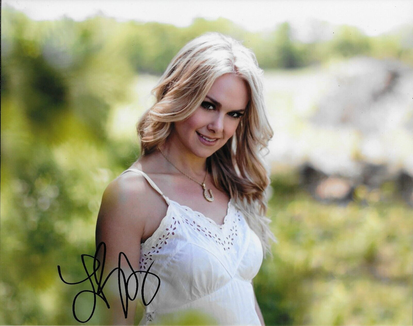 Signed Laura Bell Bundy Actress Singer Autographed 8x10 Photo #1 Original