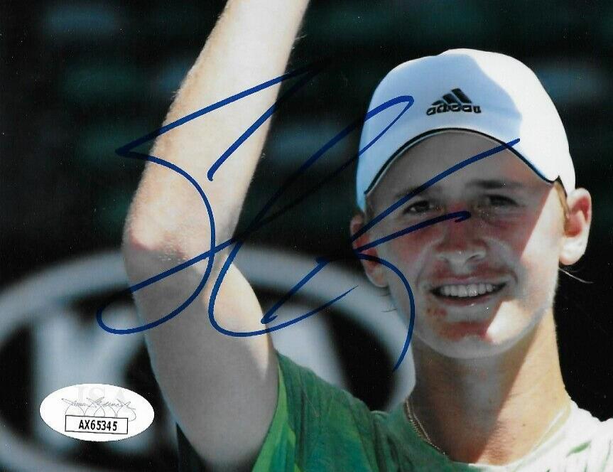 Photo 8x10 originale signée de Sebastian Korda ATP Tennis #1 avec authentification JSA