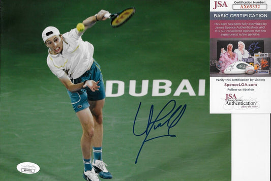 Signed Ugo Humbert ATP Tennis 8x10 Photo #3 Original with JSA Authentication