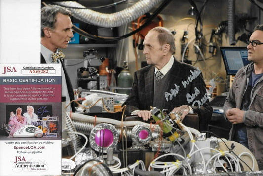 Signed Bob Newhart Big Bang Theory Original 8x10 Photo #1 w JSA Authentication