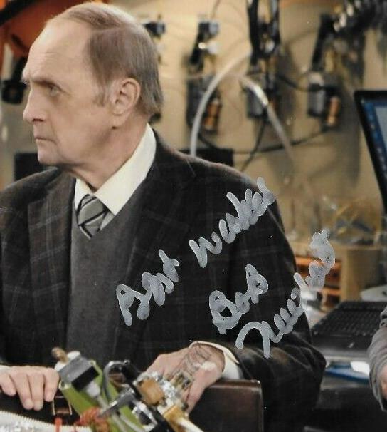 Signed Bob Newhart Big Bang Theory Original 8x10 Photo #1 w JSA Authentication