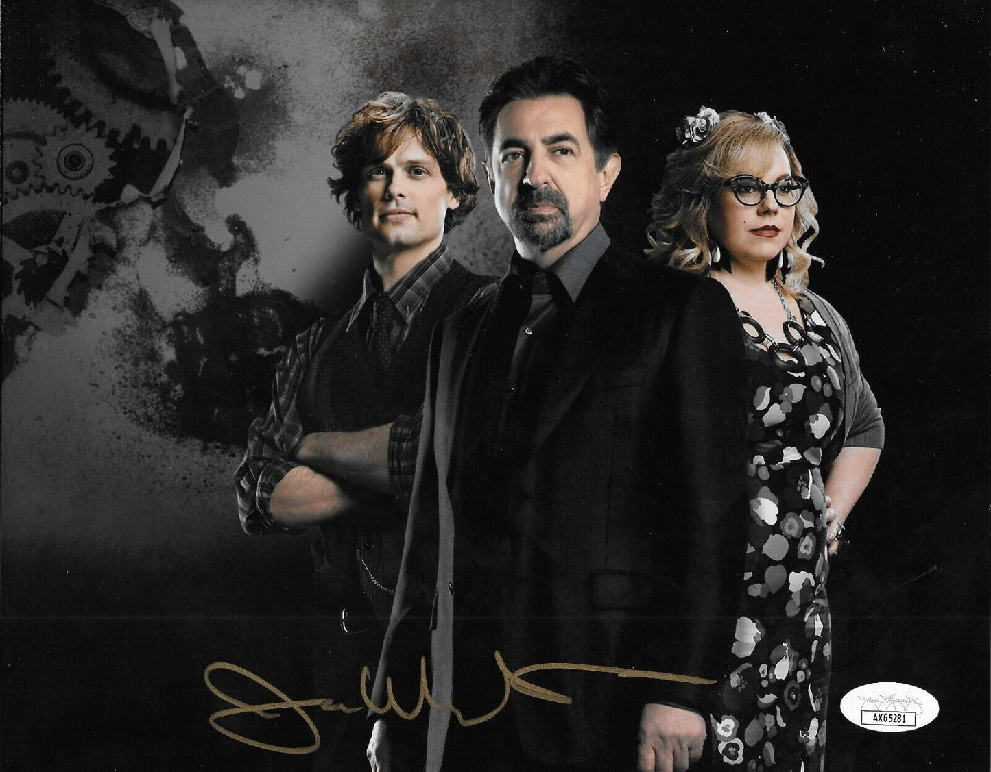 Photo originale 8x10 signée Joe Mantegna Criminal Minds #1 avec authentification JSA