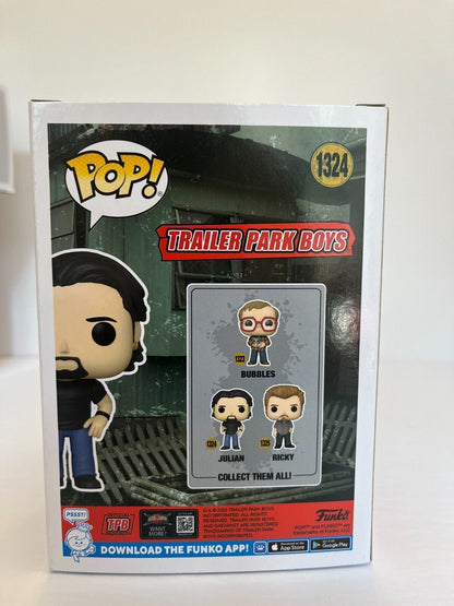 Funko Pop JSA signé par Julian Trailer Park Boys et autographié avec preuve