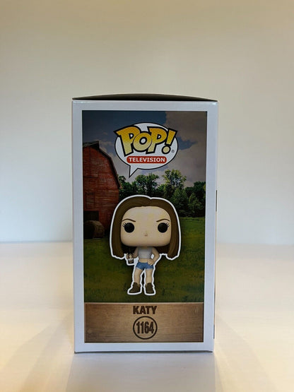 Signed Michelle Mylett autographed Katy Letterkenny Funko Pop JSA Cert Proof 2