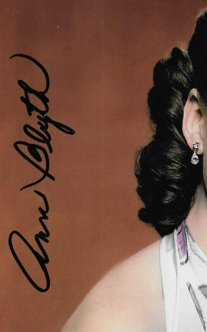 Signed Ann Blyth Actress Autographed Original 8x10 Photo #3 Original