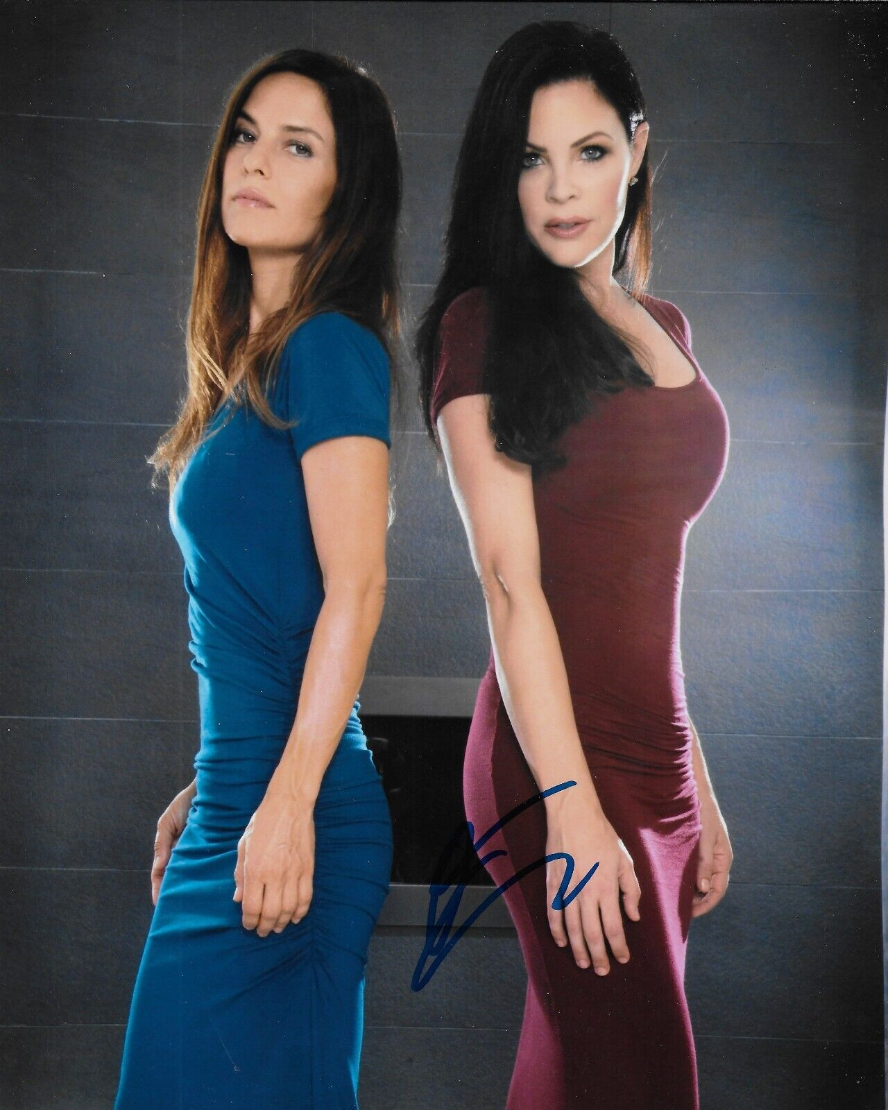 Signed Christa Campbell Actress Autographed Original 8x10 Photo #3 Original