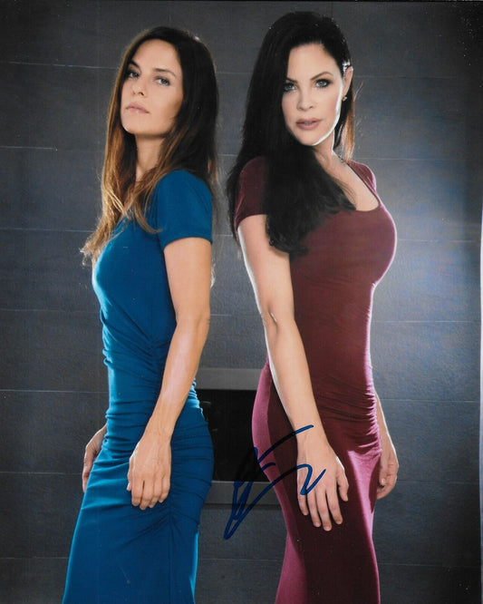 Signed Christa Campbell Actress Autographed Original 8x10 Photo #3 Original