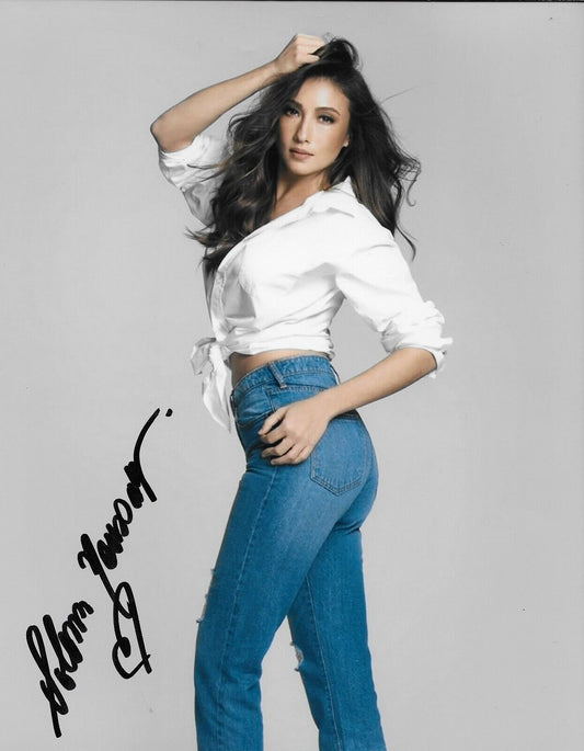 Signed Solenn Heussaff Actress Singer Autographed 8x10 Photo #3 Original