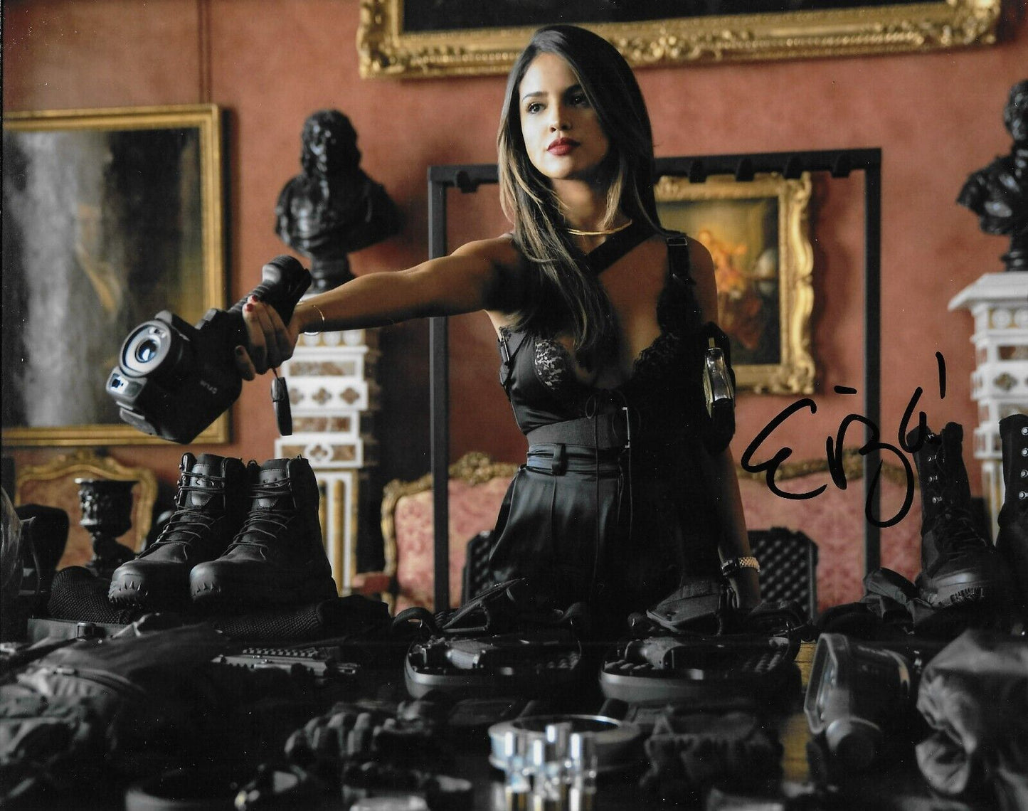 Photo autographiée 8x10 signée Eiza Gonzalez Actrice Chanteuse #8 Original