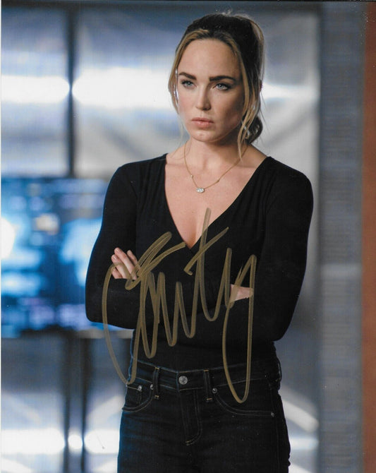 Signed Caity Lotz Sara Lance Legends of Tomorrow 8x10 Photo #5 Original