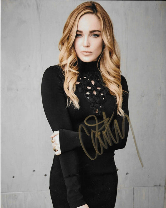 Signed Caity Lotz Sara Lance Legends of Tomorrow 8x10 Photo #7 Original