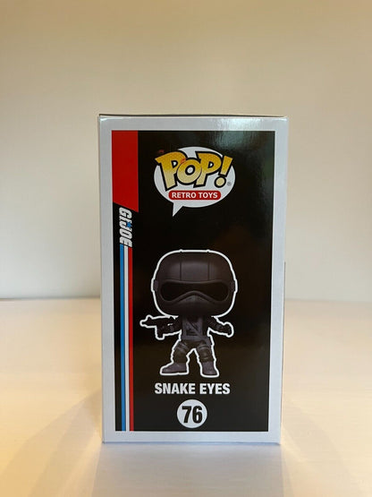 Signed Ray Park autographed G.I. Joe Snake Eyes Funko Pop JSA Cert