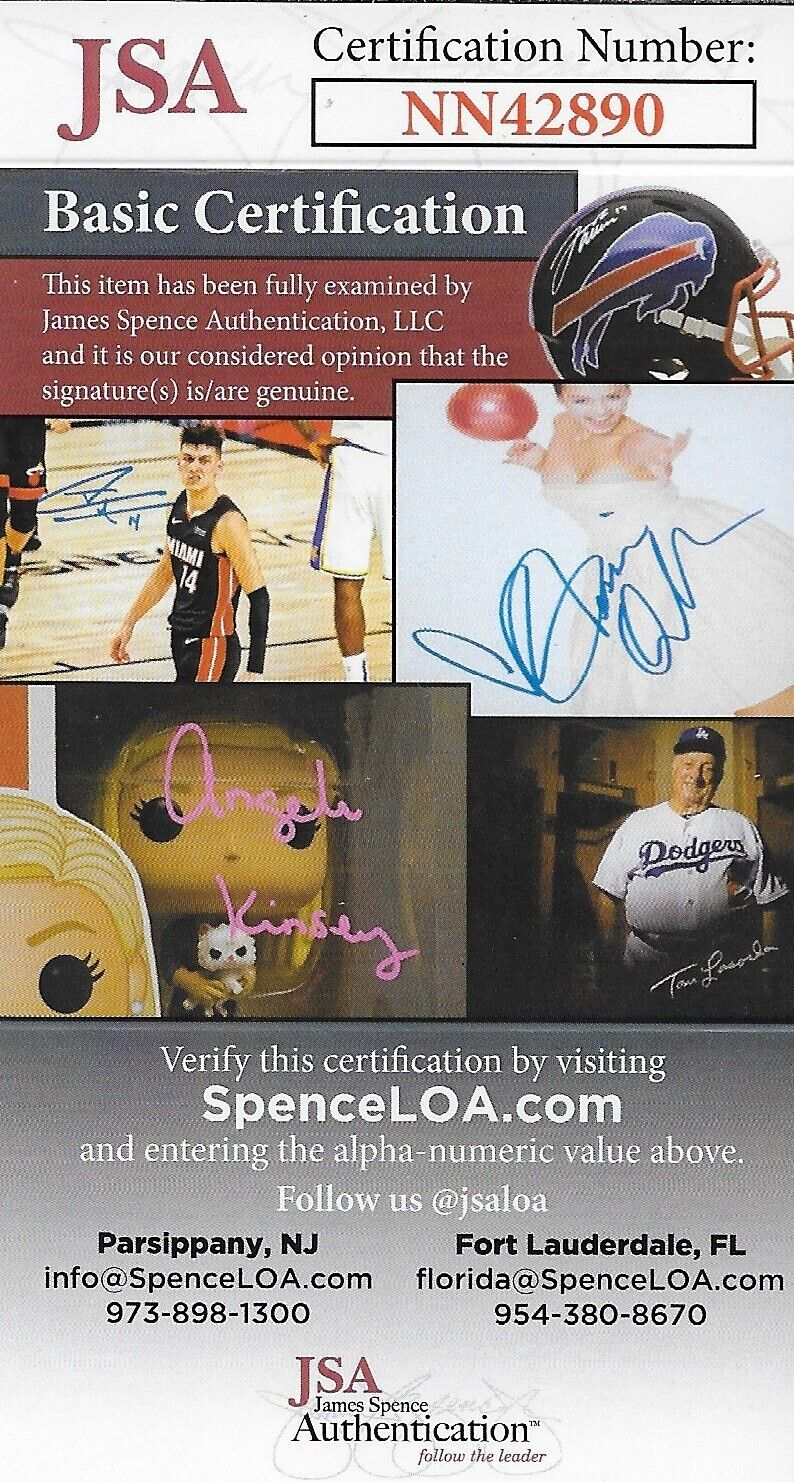 Photo originale autographiée de Judi Dench au format 8x10 #1 avec authentification JSA