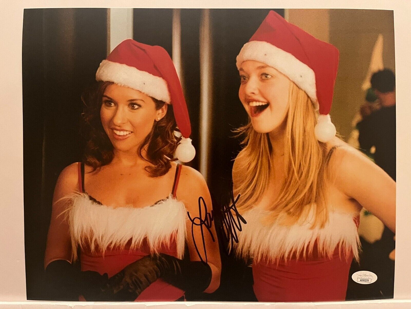 Autographed Lacey Chabert signed Mean Girls  11x14 Photo JSA Cert
