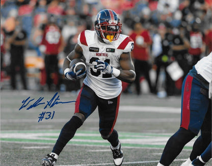 Signed William Stanback Montreal Alouettes 8x10 Autographed Photo #2 Original