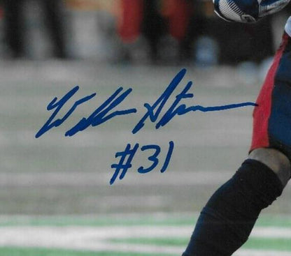 Signed William Stanback Montreal Alouettes 8x10 Autographed Photo #2 Original