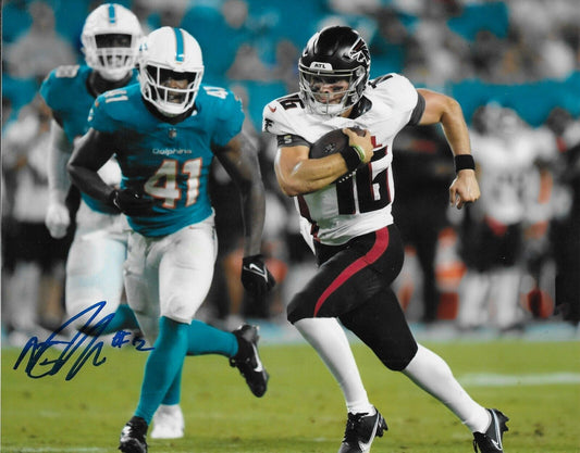 Signed Nathan Rourke BC Lions Atlanta Falcons 8x10 Photo #5 Original